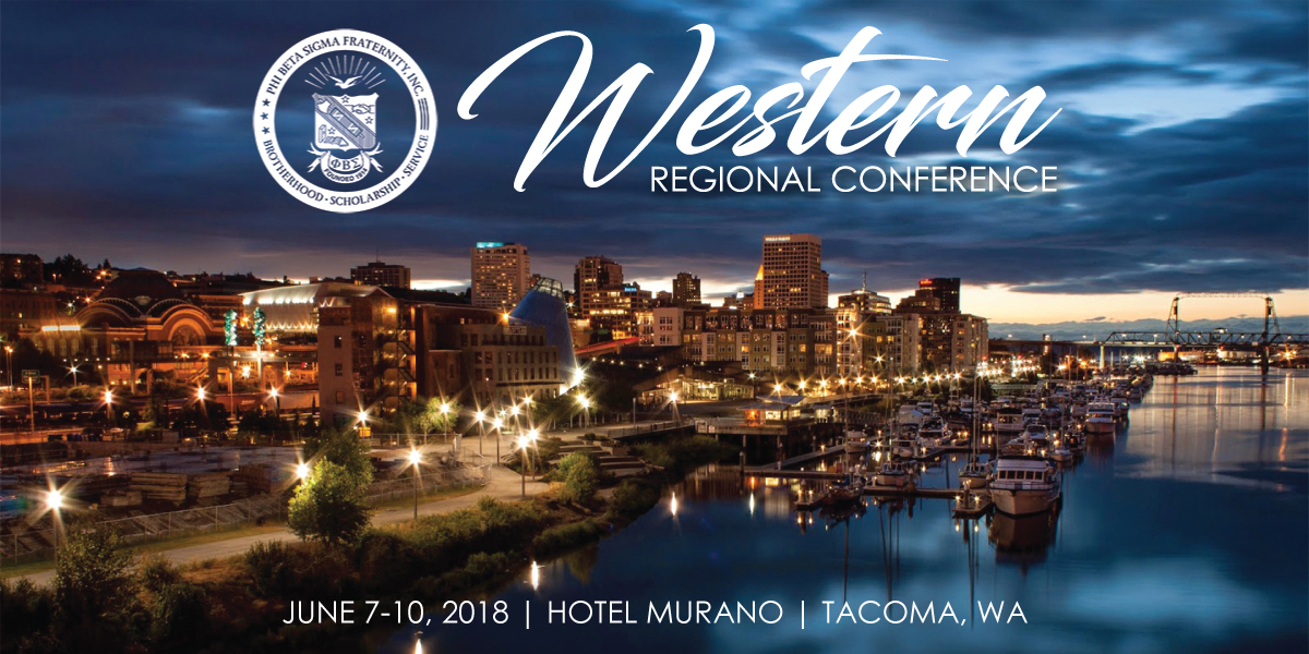 Phi Beta Sigma Fraternity, Inc., Western Region 64th Regional Schedule